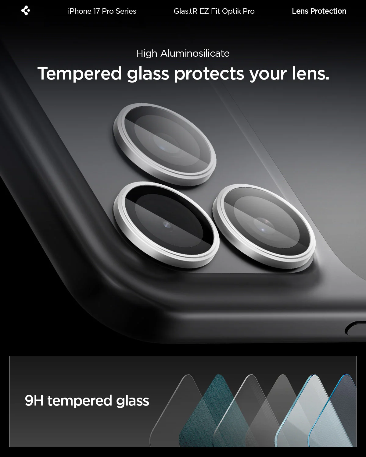 iPhone 17 Series - Optik Pro EZ Fit Lens Protector - Image 26