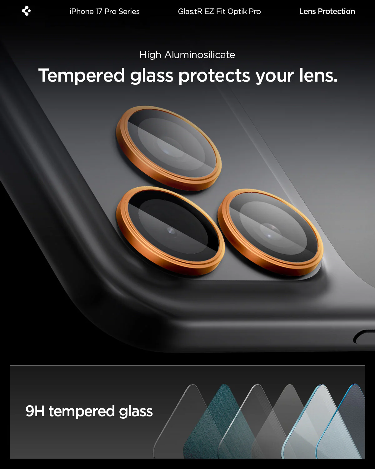 iPhone 17 Series - Optik Pro EZ Fit Lens Protector - Image 33