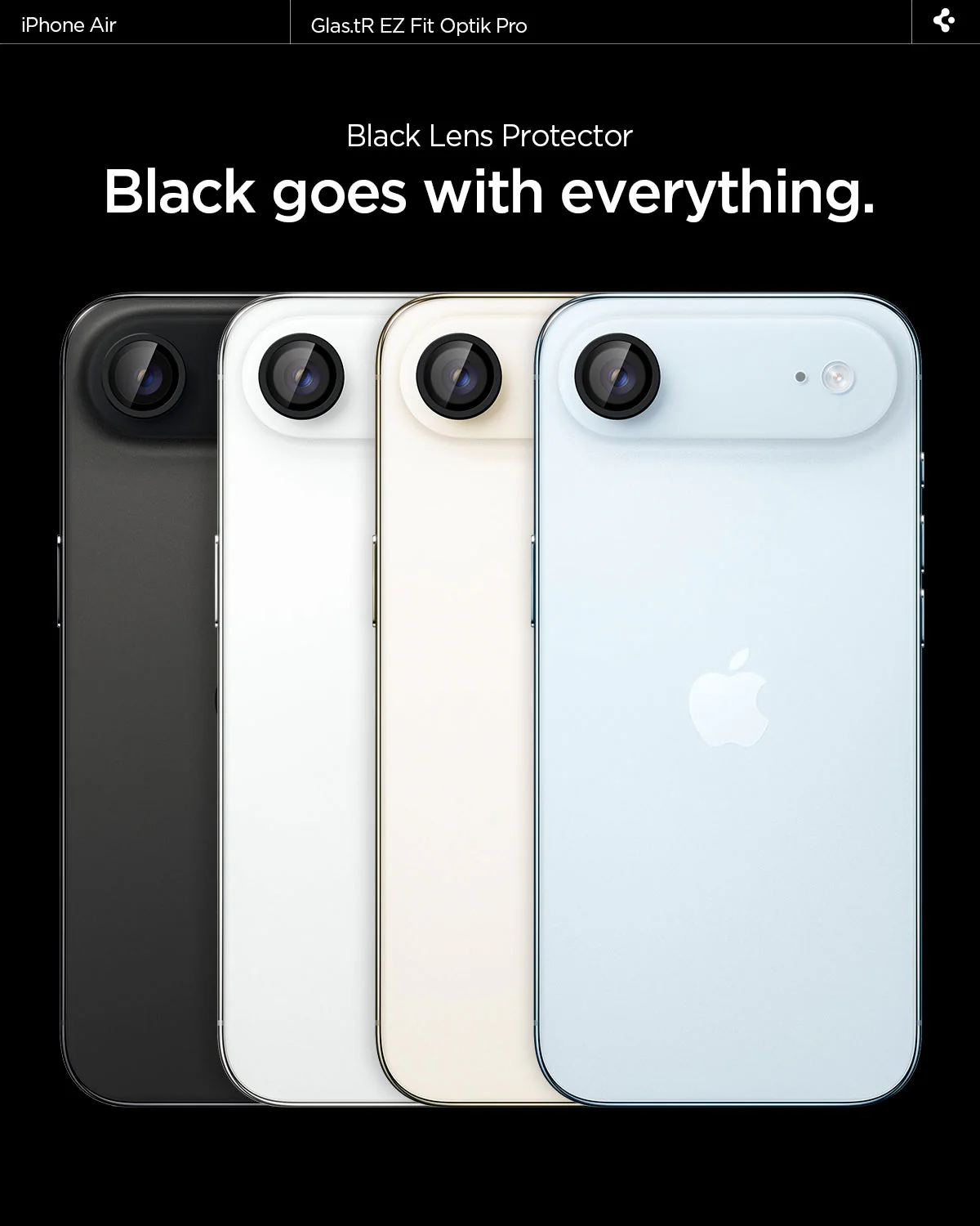 iPhone 17 Series - Optik Pro EZ Fit Lens Protector - Image 38