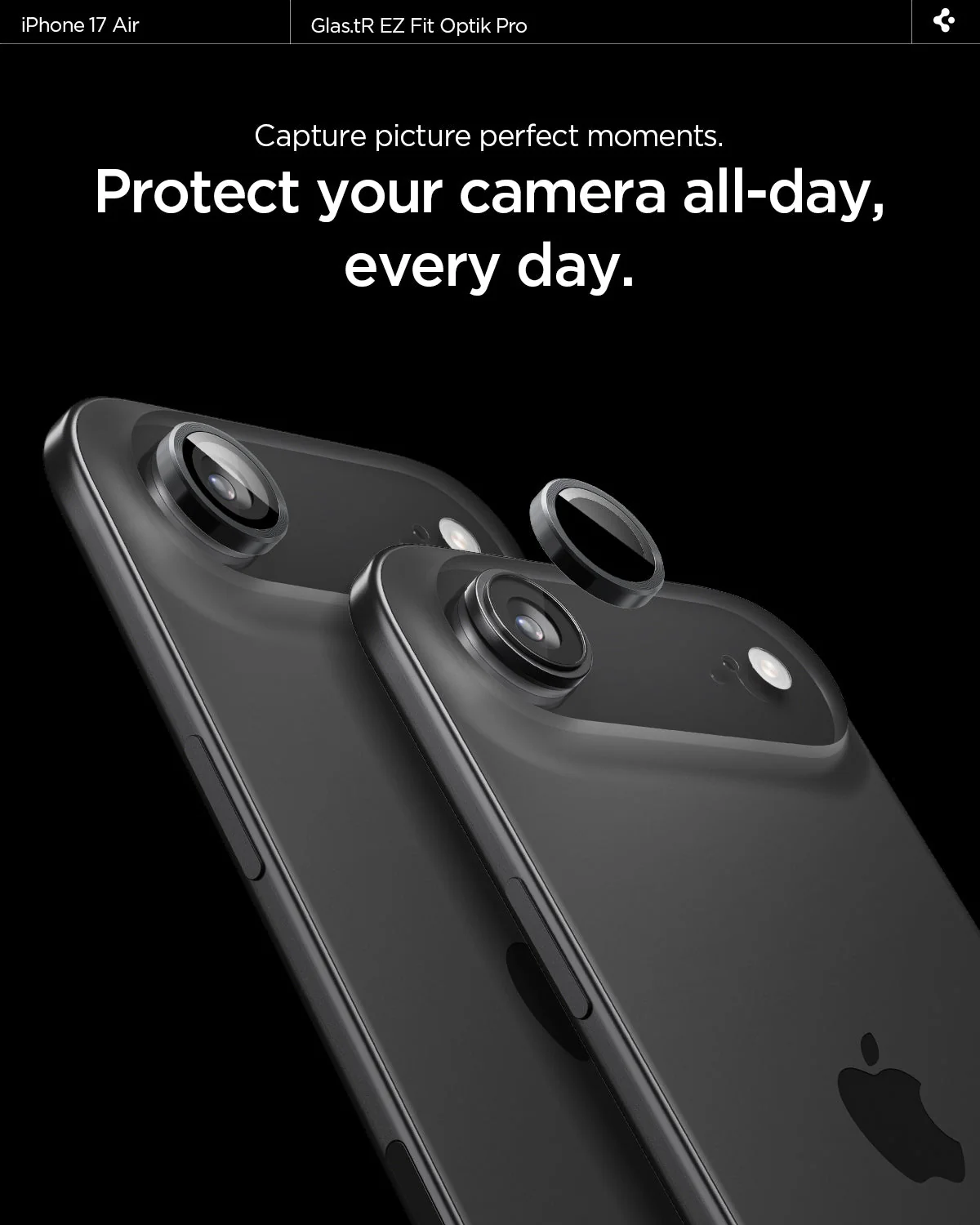 iPhone 17 Series - Optik Pro EZ Fit Lens Protector - Image 40