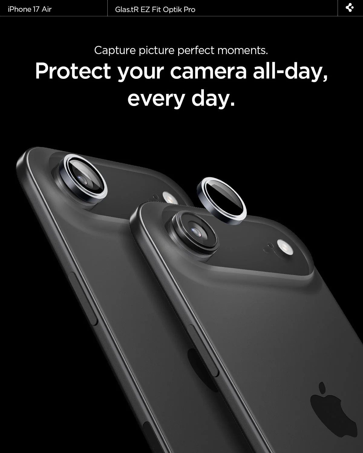iPhone 17 Series - Optik Pro EZ Fit Lens Protector - Image 50