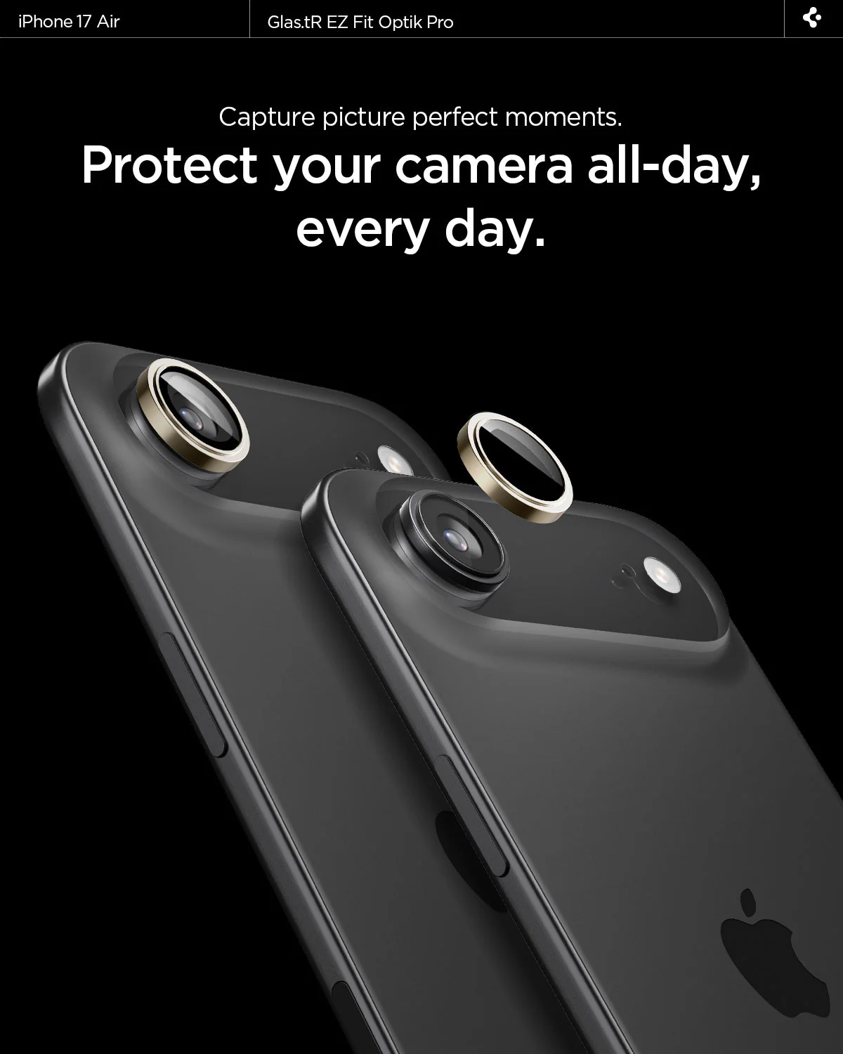 iPhone 17 Series - Optik Pro EZ Fit Lens Protector - Image 59