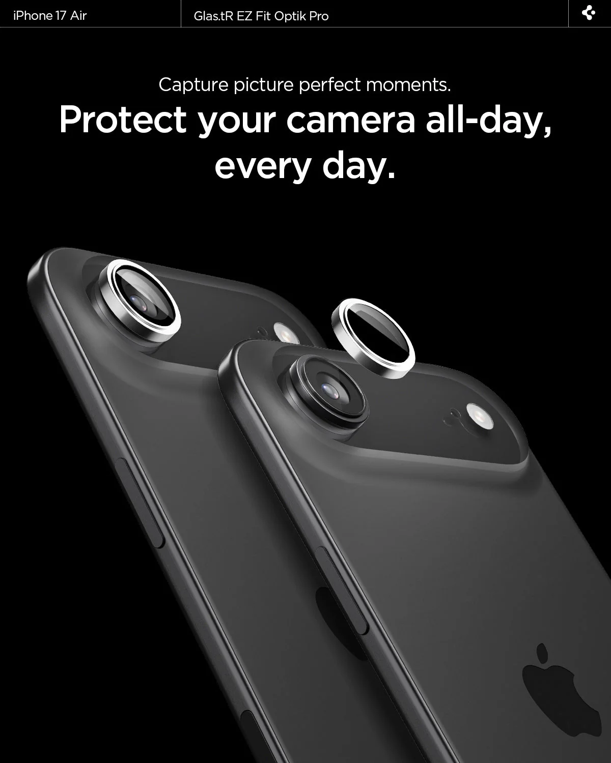 iPhone 17 Series - Optik Pro EZ Fit Lens Protector - Image 69