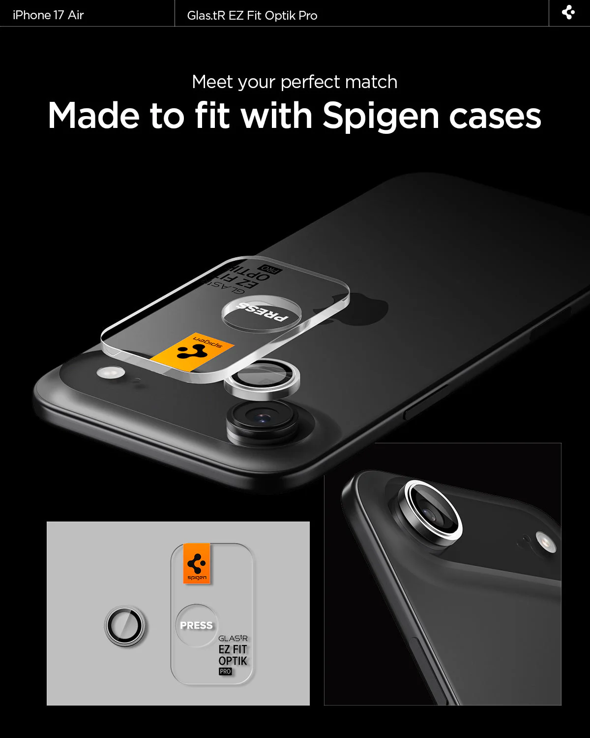 iPhone 17 Series - Optik Pro EZ Fit Lens Protector - Image 73