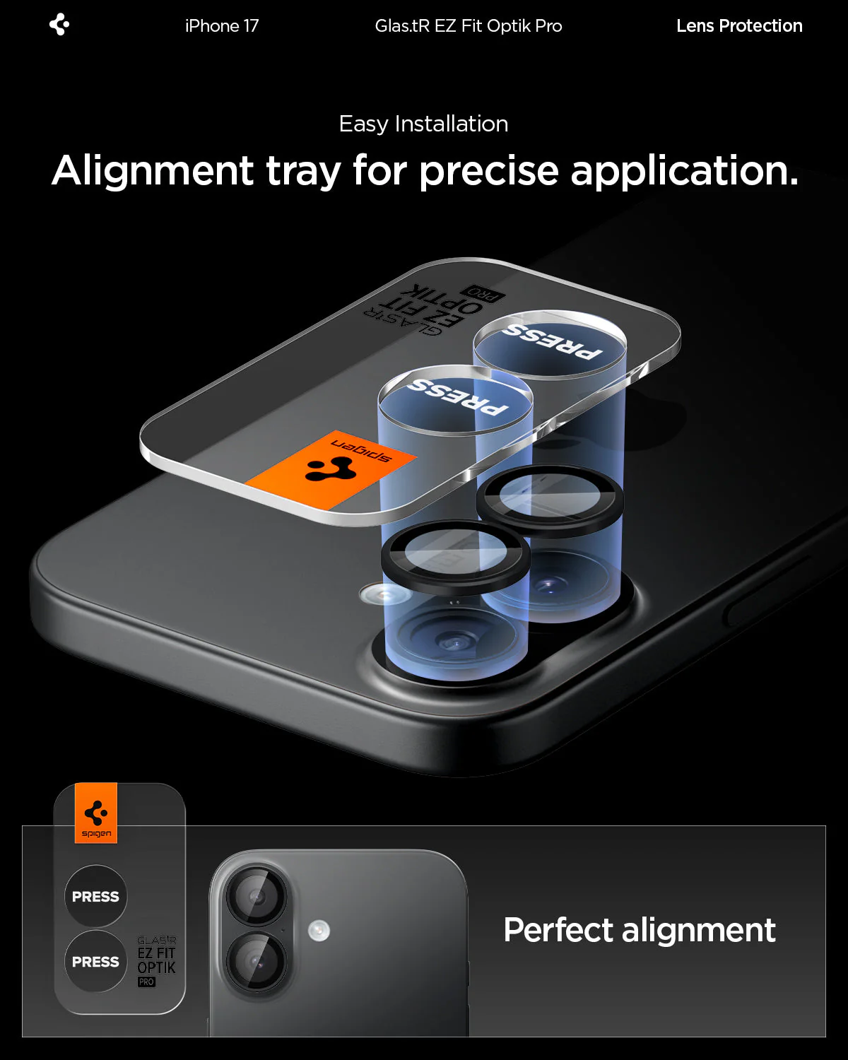 iPhone 17 Series - Optik Pro EZ Fit Lens Protector - Image 81