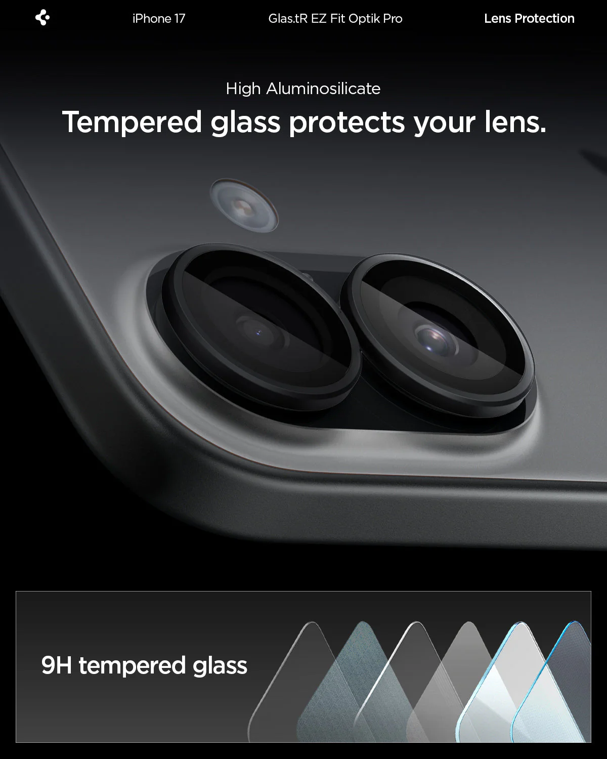 iPhone 17 Series - Optik Pro EZ Fit Lens Protector - Image 83