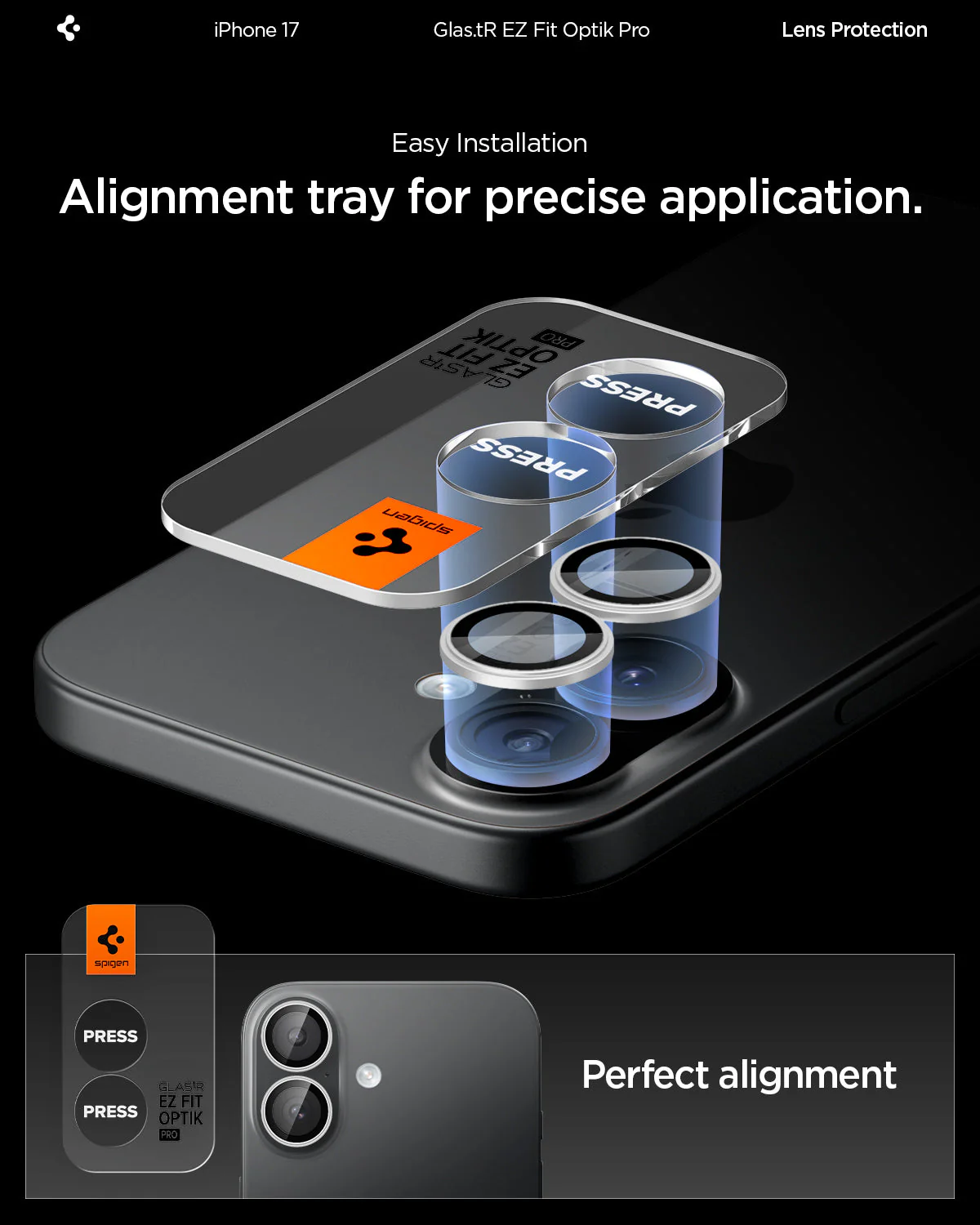 iPhone 17 Series - Optik Pro EZ Fit Lens Protector - Image 92