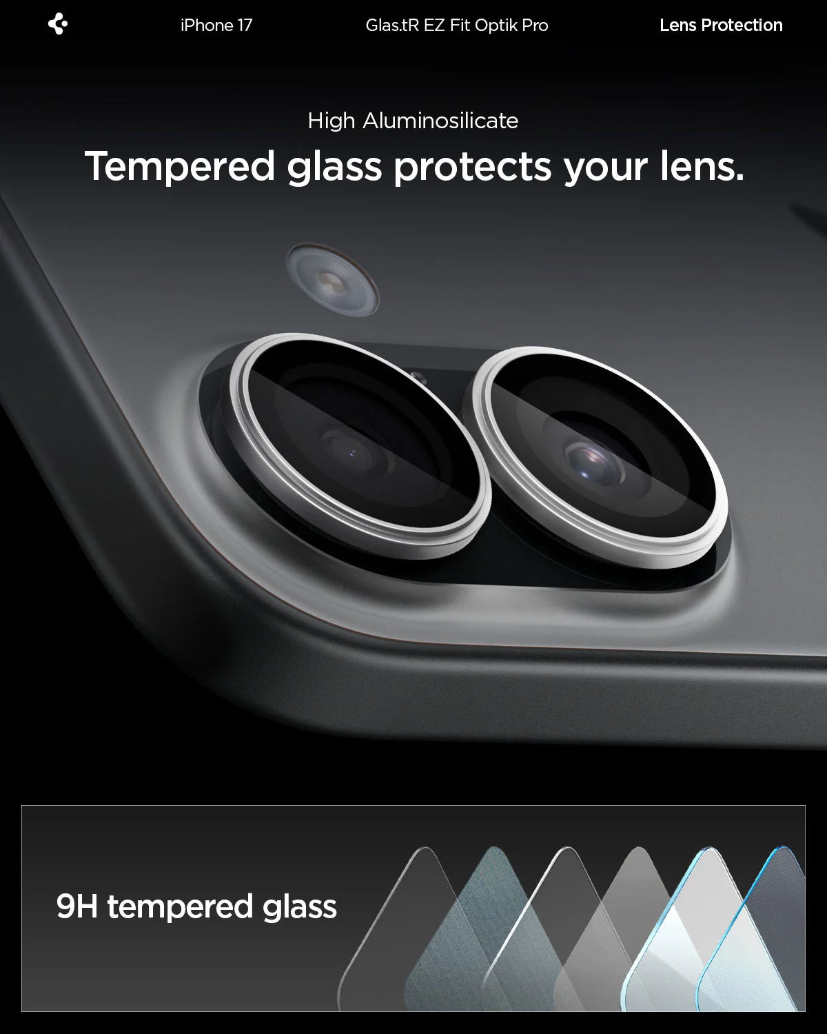iPhone 17 Series - Optik Pro EZ Fit Lens Protector - Image 94