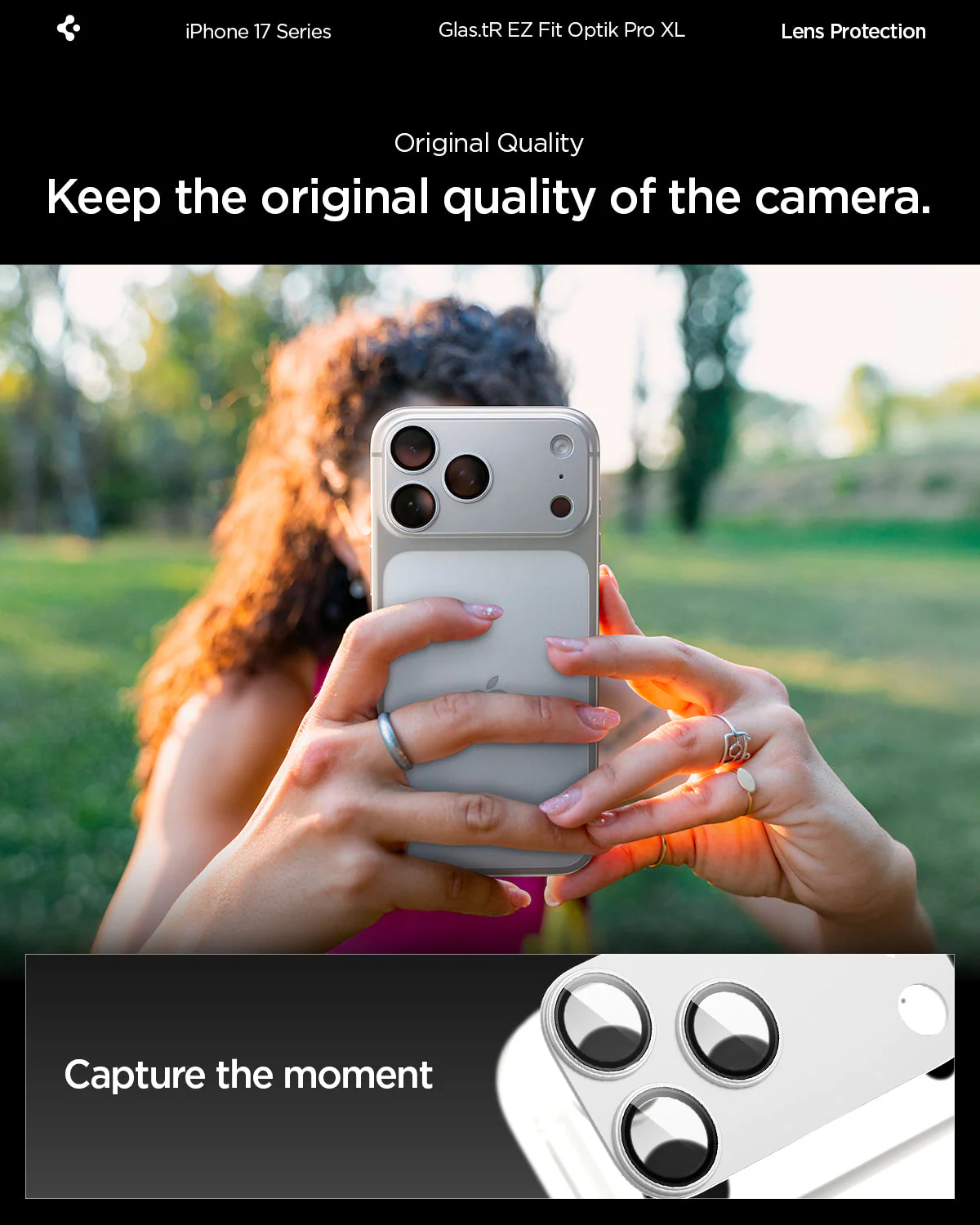 iPhone 17 Series - Optik Pro XL EZ Fit Lens Protector - Image 129