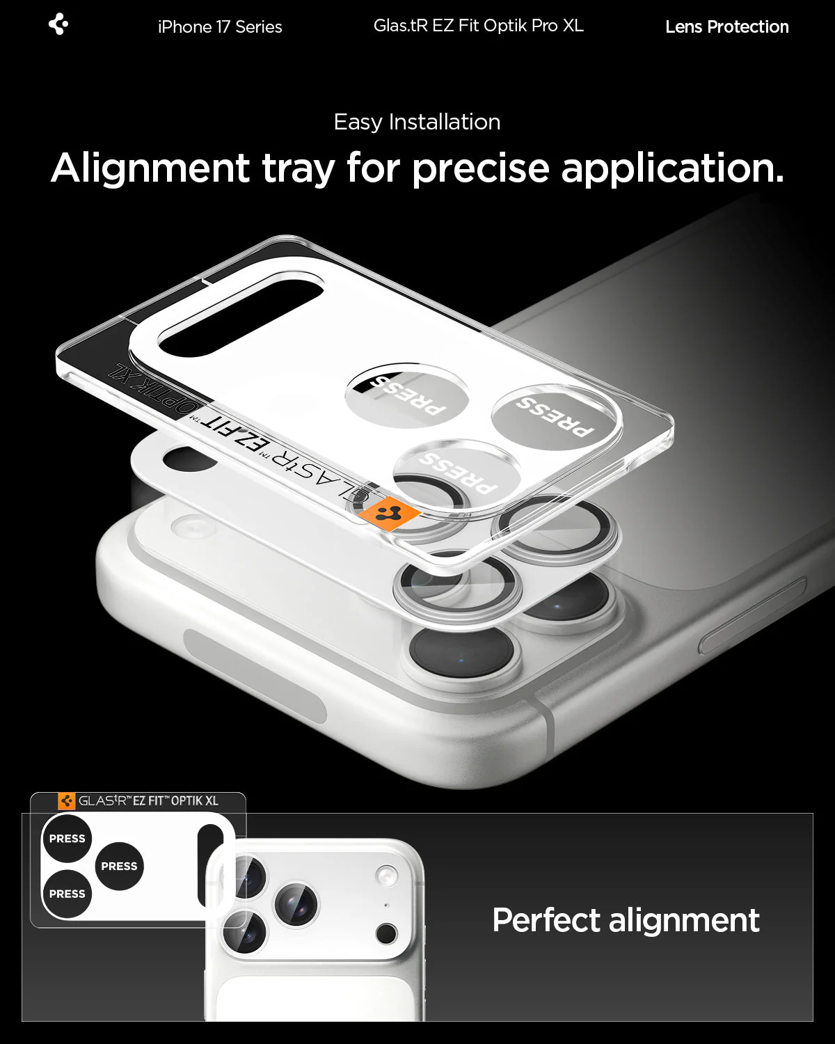 iPhone 17 Series - Optik Pro XL EZ Fit Lens Protector - Image 130
