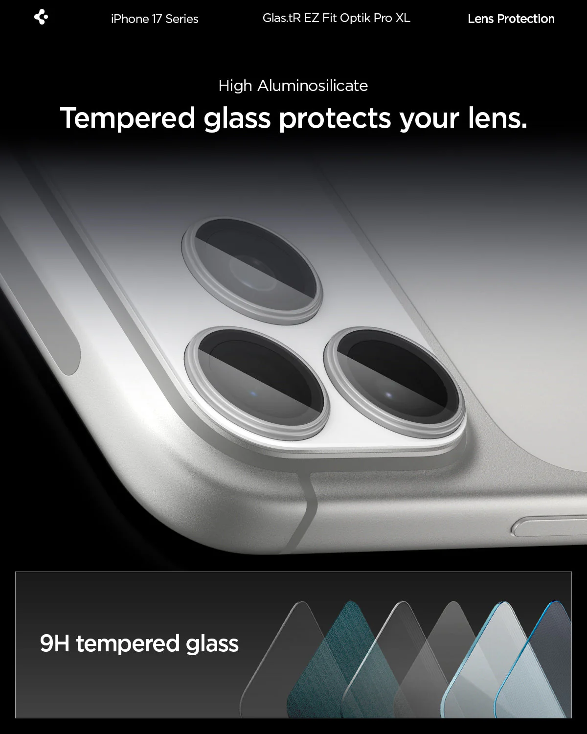 iPhone 17 Series - Optik Pro XL EZ Fit Lens Protector - Image 132