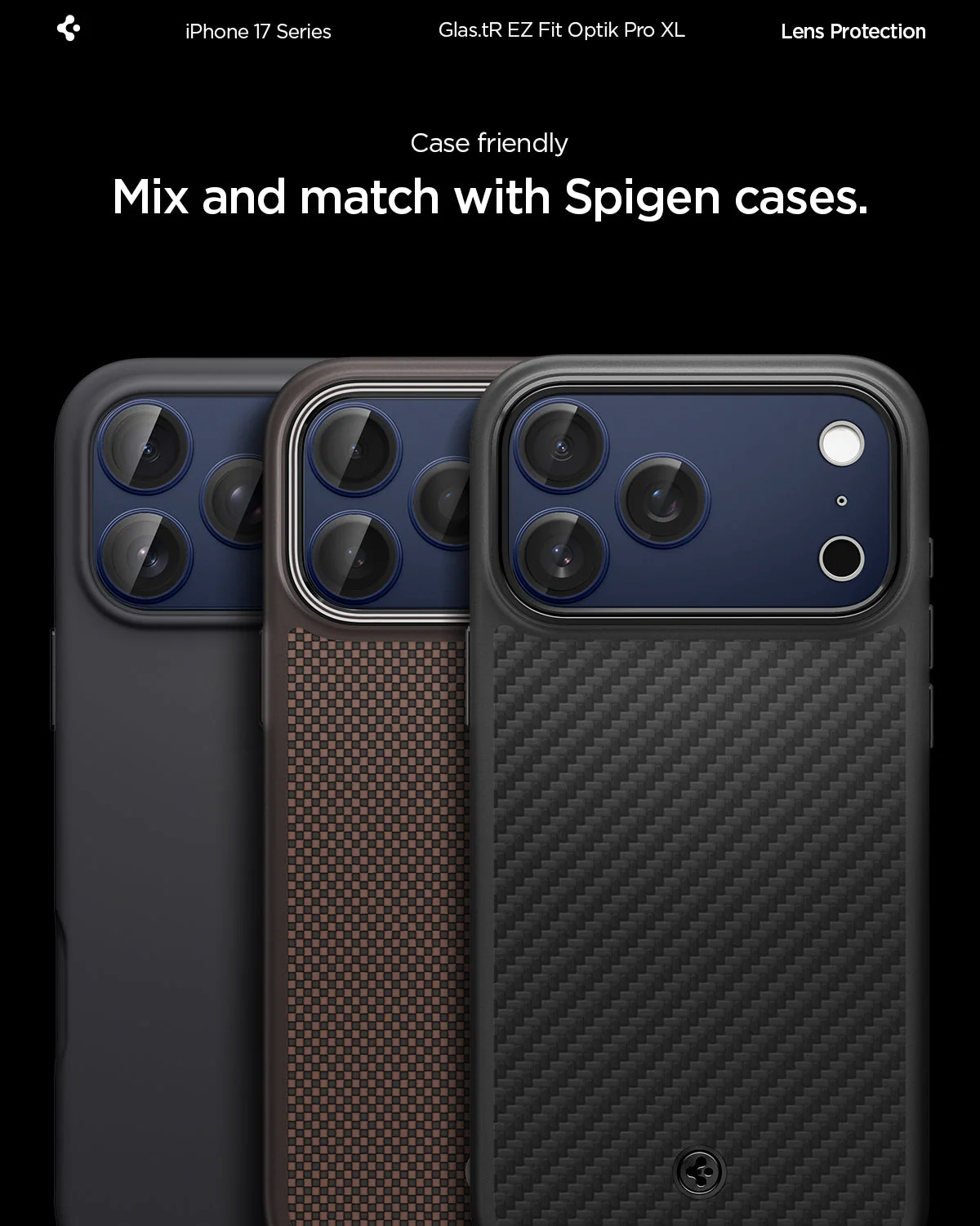 iPhone 17 Series - Optik Pro XL EZ Fit Lens Protector - Image 152