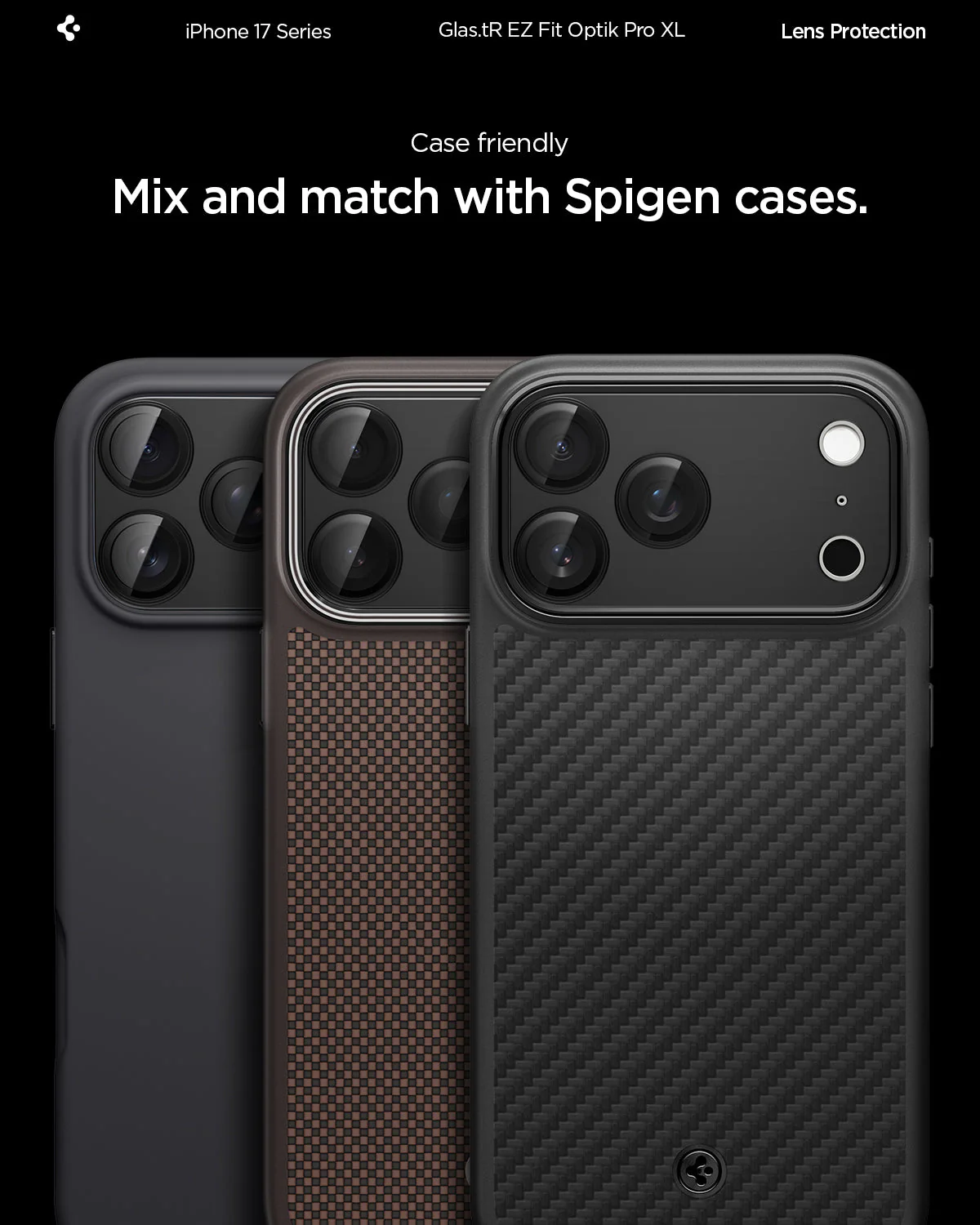 iPhone 17 Series - Optik Pro XL EZ Fit Lens Protector - Image 19