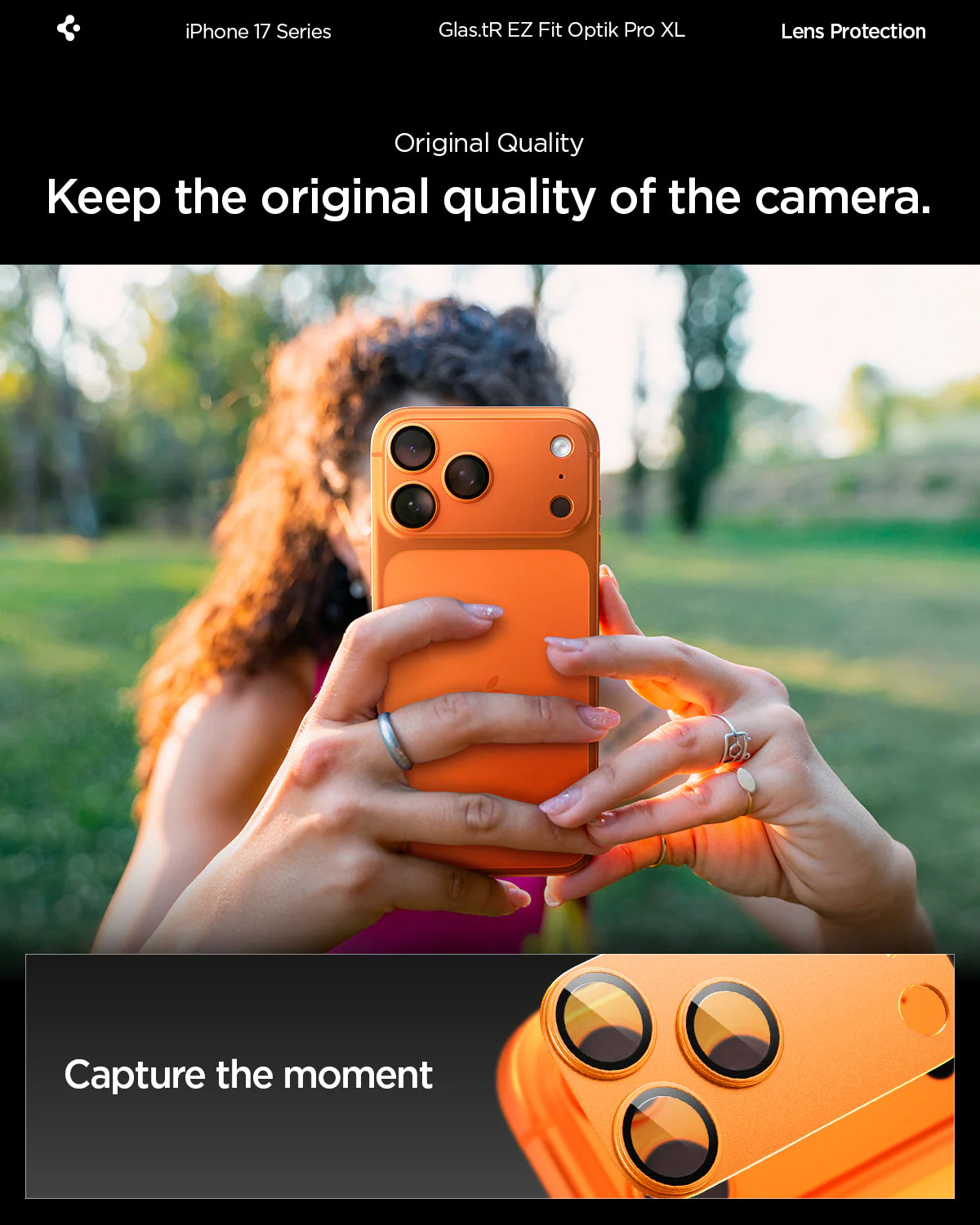 iPhone 17 Series - Optik Pro XL EZ Fit Lens Protector - Image 34