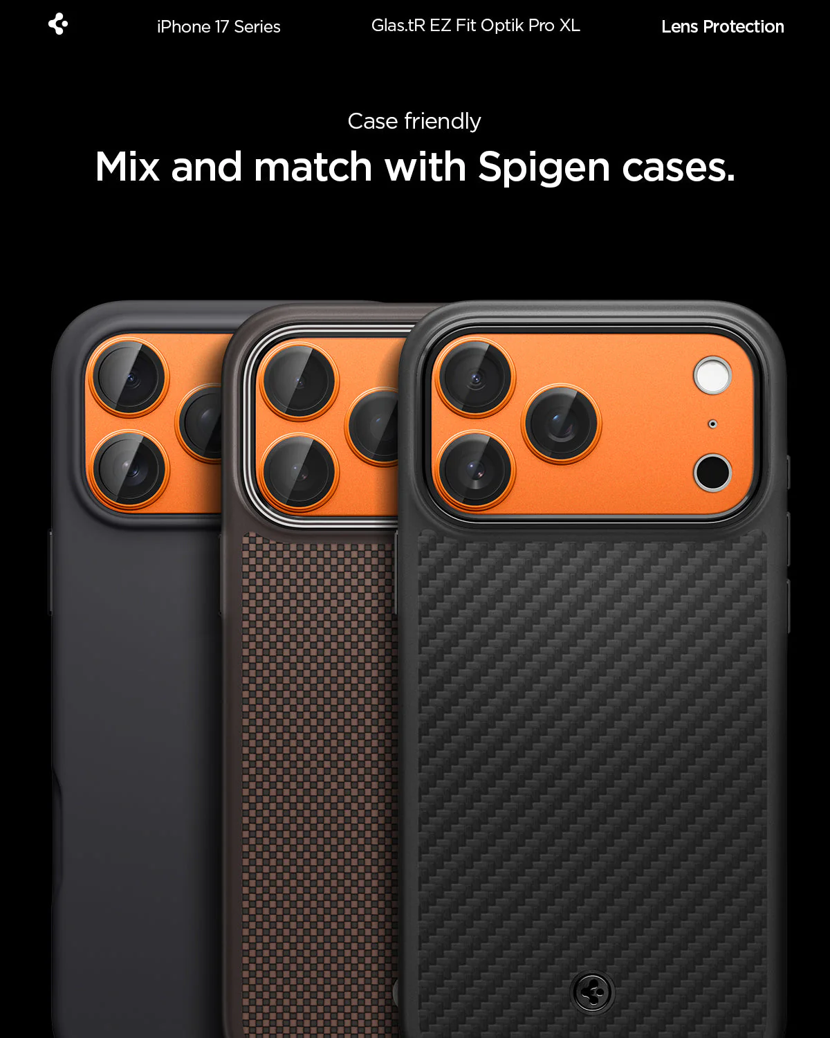 iPhone 17 Series - Optik Pro XL EZ Fit Lens Protector - Image 38