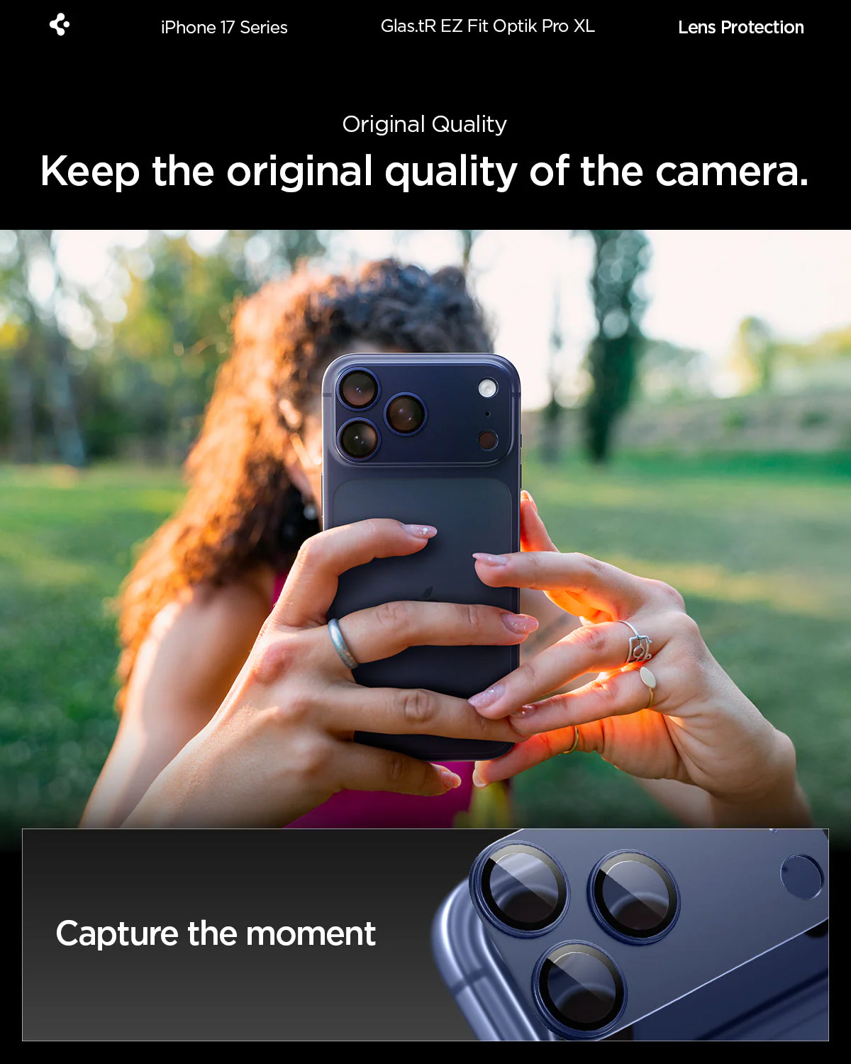iPhone 17 Series - Optik Pro XL EZ Fit Lens Protector - Image 72