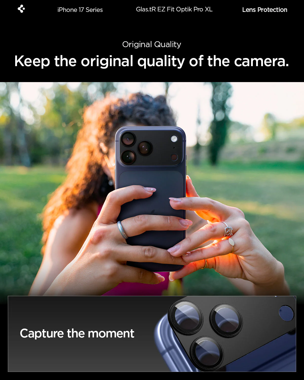 iPhone 17 Series - Optik Pro XL EZ Fit Lens Protector - Image 91