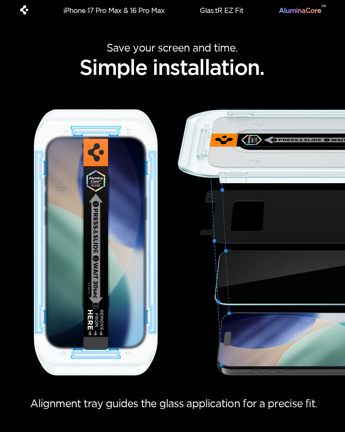 iPhone 17 Series - GLAS.tR EZ Fit | Sensor Protected - Image 16