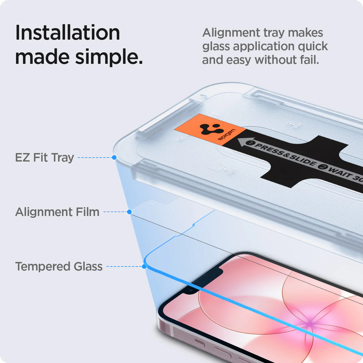 iPhone 17e Series - EZ Fit GLAS.tR | Sensor Protected - Image 2