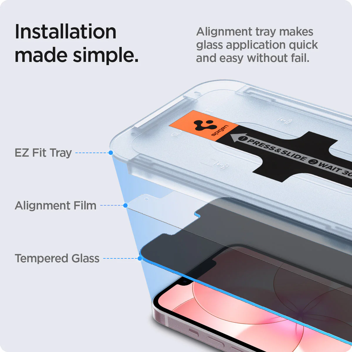 iPhone 17e Series - GLAS.tR EZ Fit Privacy - Image 2