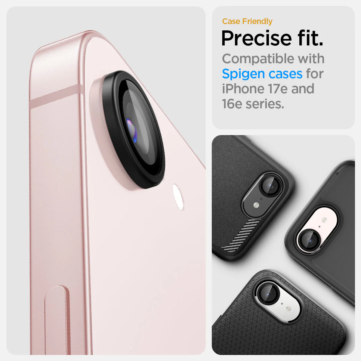 iPhone 17e Series - Optik Pro EZ Fit Lens Protector - Image 8