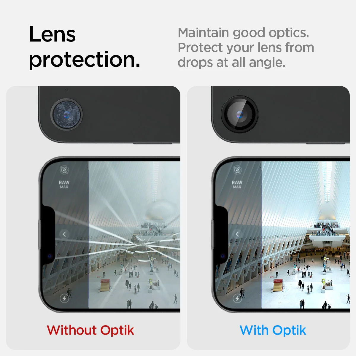 iPhone 17e Series - Optik Pro EZ Fit Lens Protector - Image 9