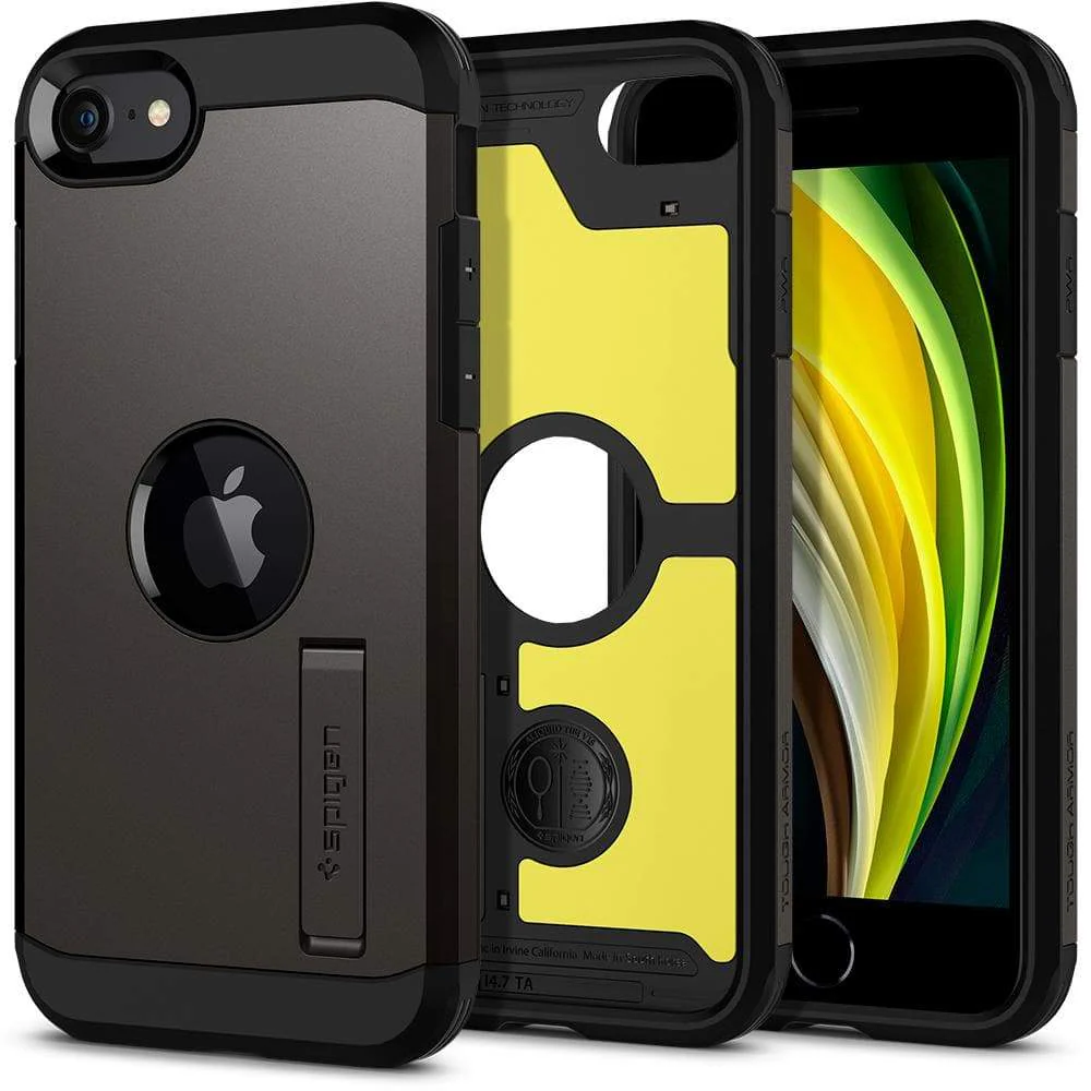 iPhone SE (2020) - Tough Armor Back Cover Case - Image 4