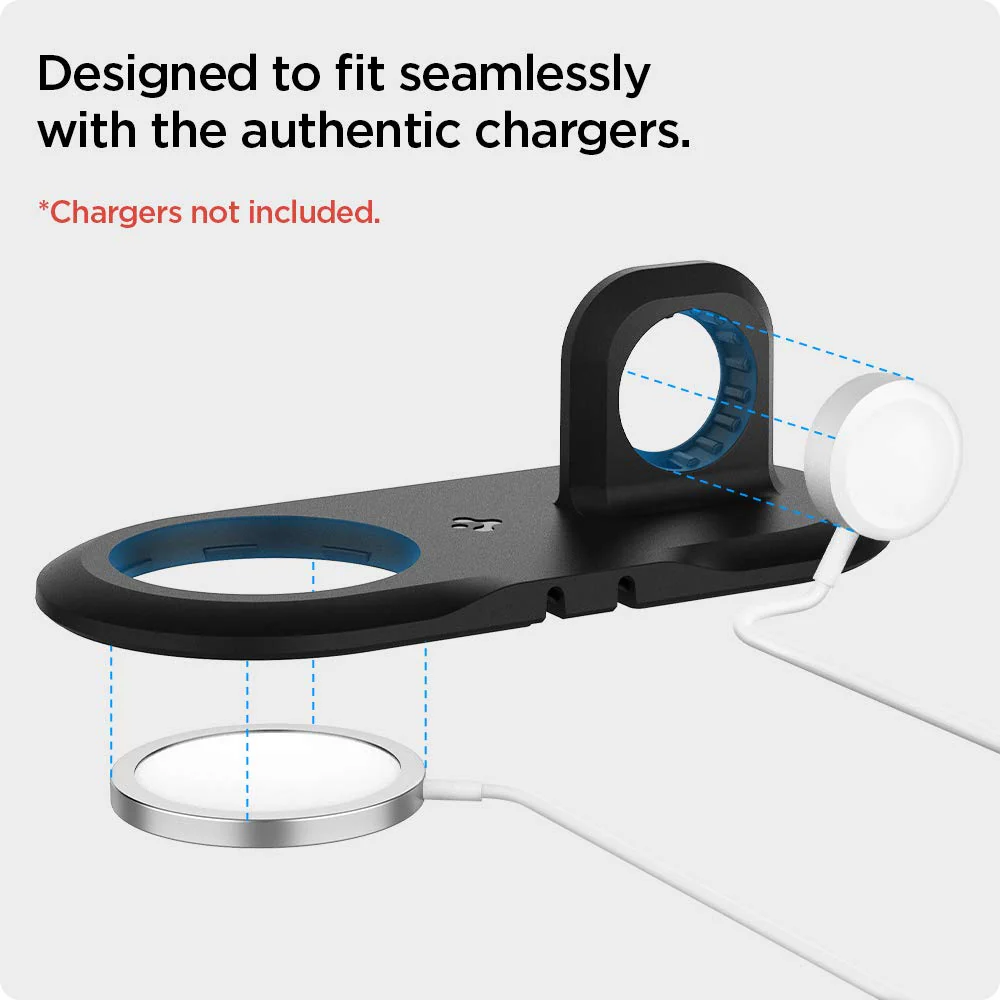 Mag Fit Duo 2 in 1 mobile stand Compatible with MagSafe Charger Stand - Image 4