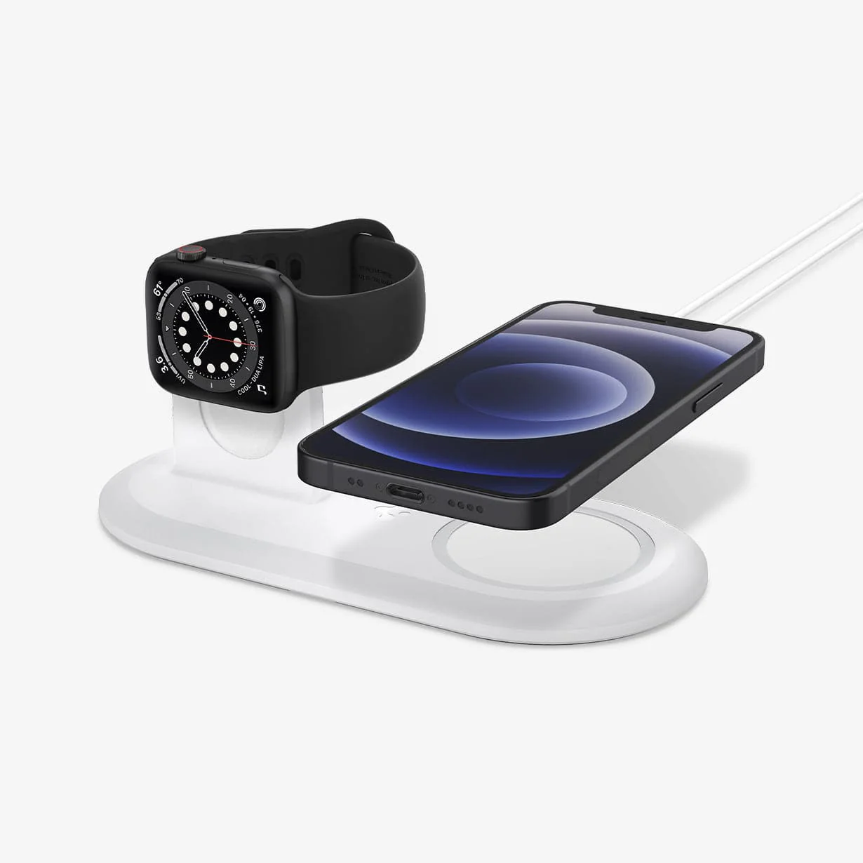 Mag Fit Duo 2 in 1 mobile stand Compatible with MagSafe Charger Stand - Image 9