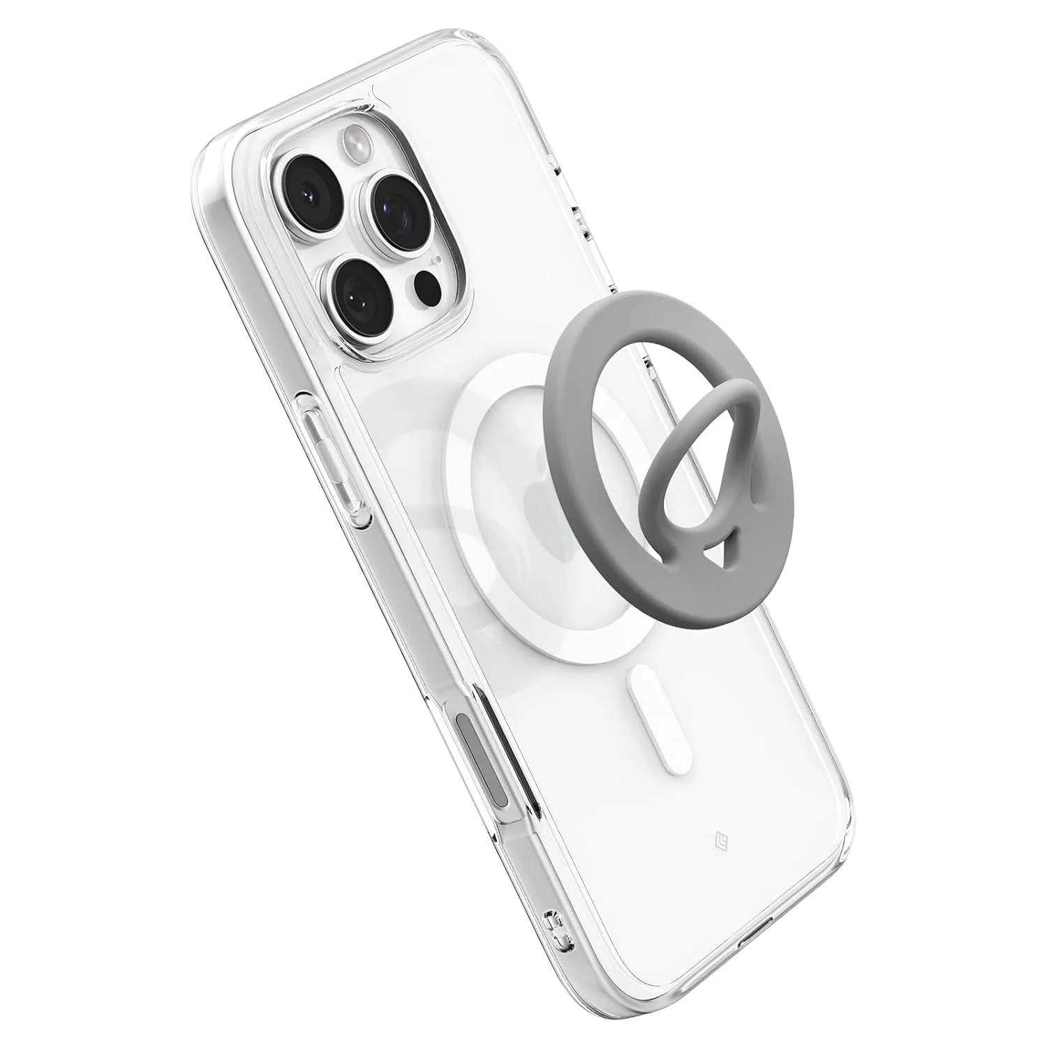 MagSafe Dual Magnetic Ring Holder with Finger Loop Grip - Image 2