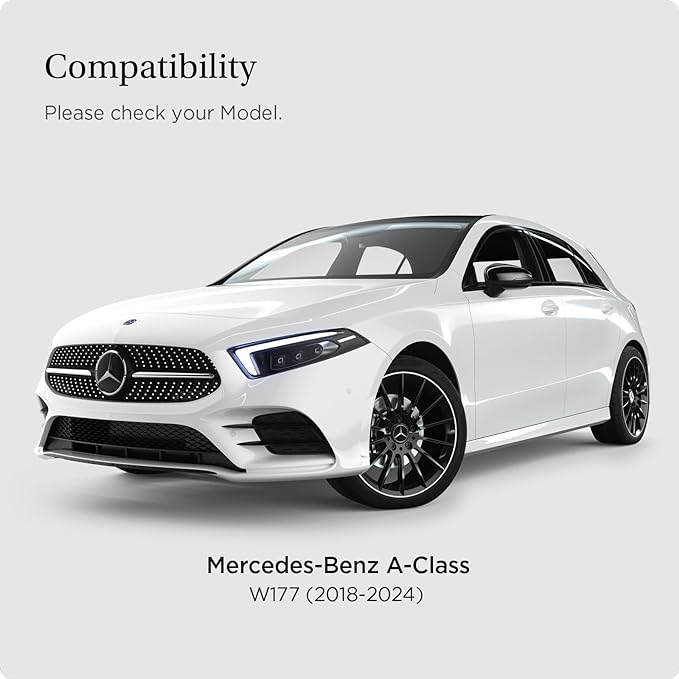 Mercedes Benz A-Class (2018-2023), Mercedes Benz GLB (2020-2024) EZ FIT Screen Protector (Pack of 2) - Image 2