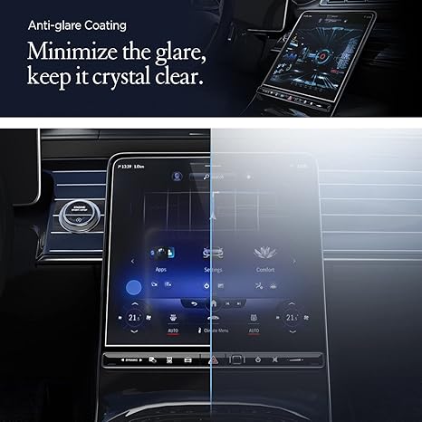 Mercedes S-Class 2021 Screen Protector EZ FIT GLAS.tR Anti-Glare - Image 16