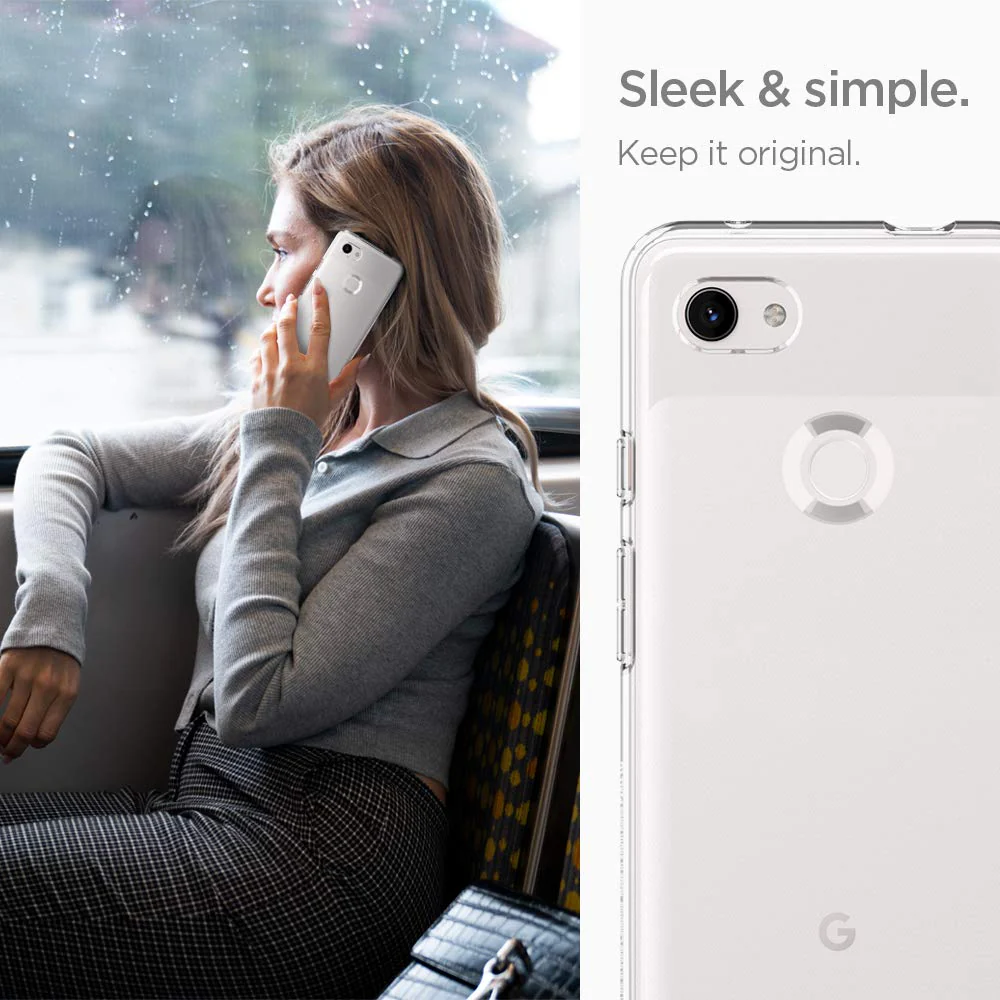 Google Pixel 3a Case Liquid Crystal Back Cover Case - Image 11
