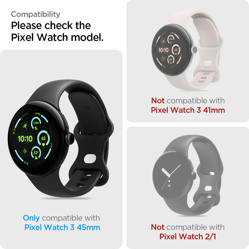 Pixel Watch Series - EliteShield EZ Fit-Screenguard - Image 2