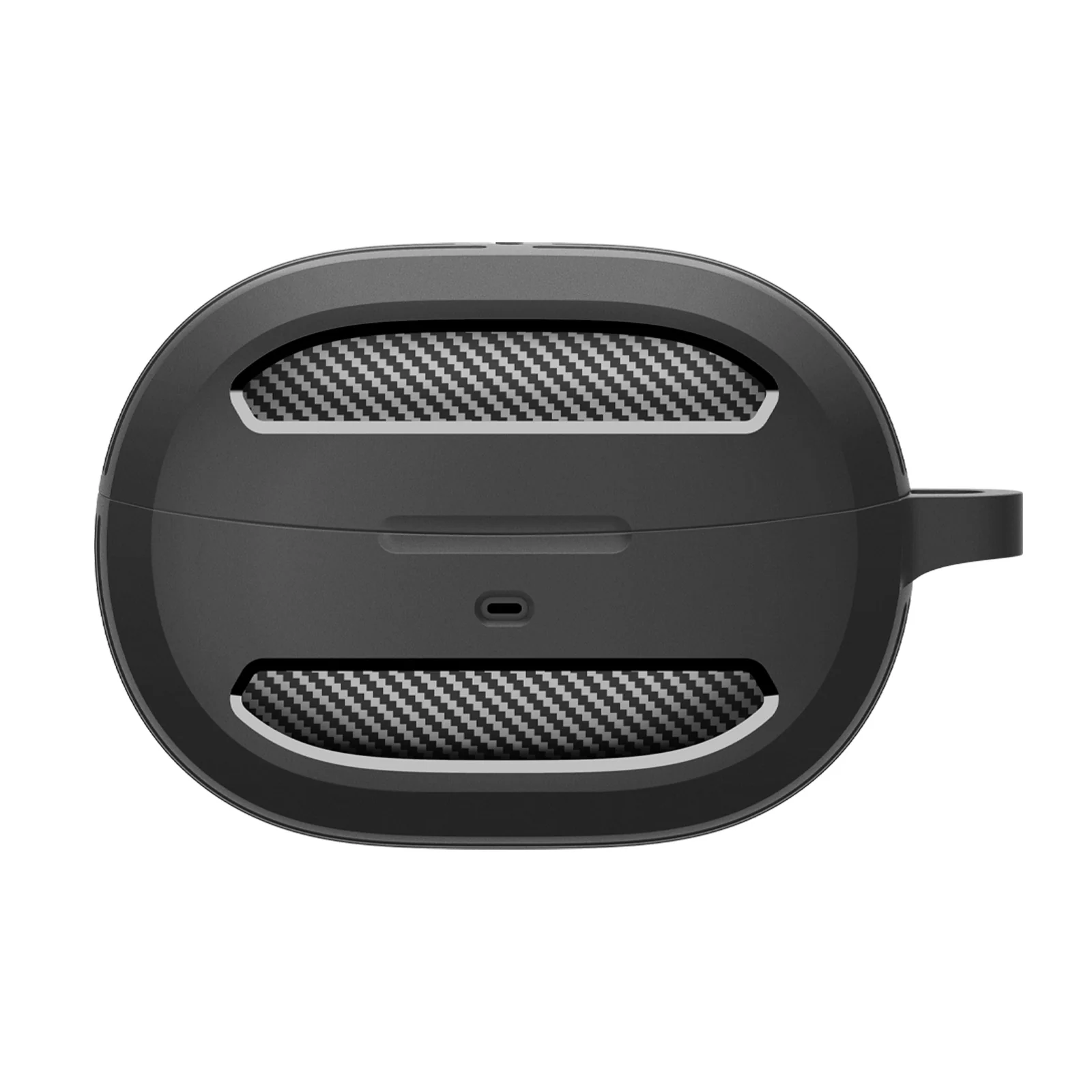 Spigen Rugged Armor Cover Case Compatible with Spigen Audio (TPU) - Matte Black - Image 2