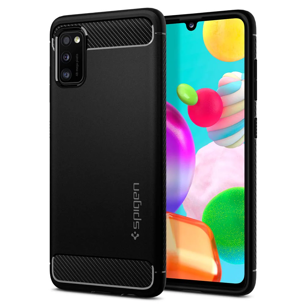 Rugged Armor TPU, PC Back Cover Designed for Galaxy A41