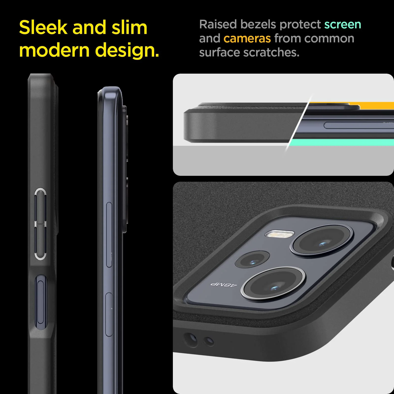 Sand Blast Back Cover Case Compatible with Redmi Note 12 5G - Image 6