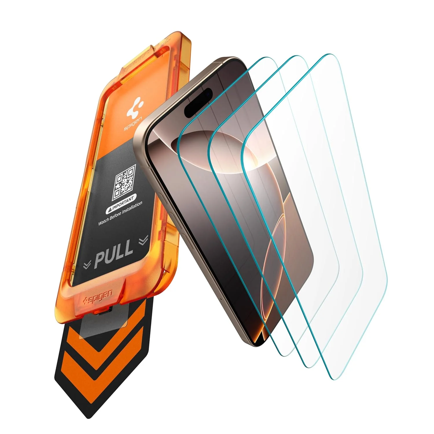 iPhone 16 Series - AlignMaster S Tempered Glass (Pack of 3) - Image 5