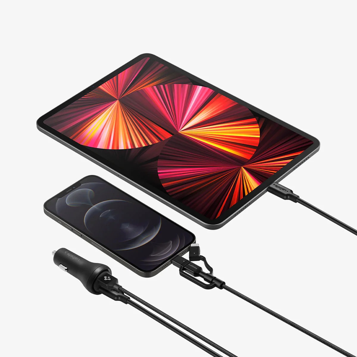 Dual Port USB-C & USB-A Car Charger | 27W | F31QC - Image 10