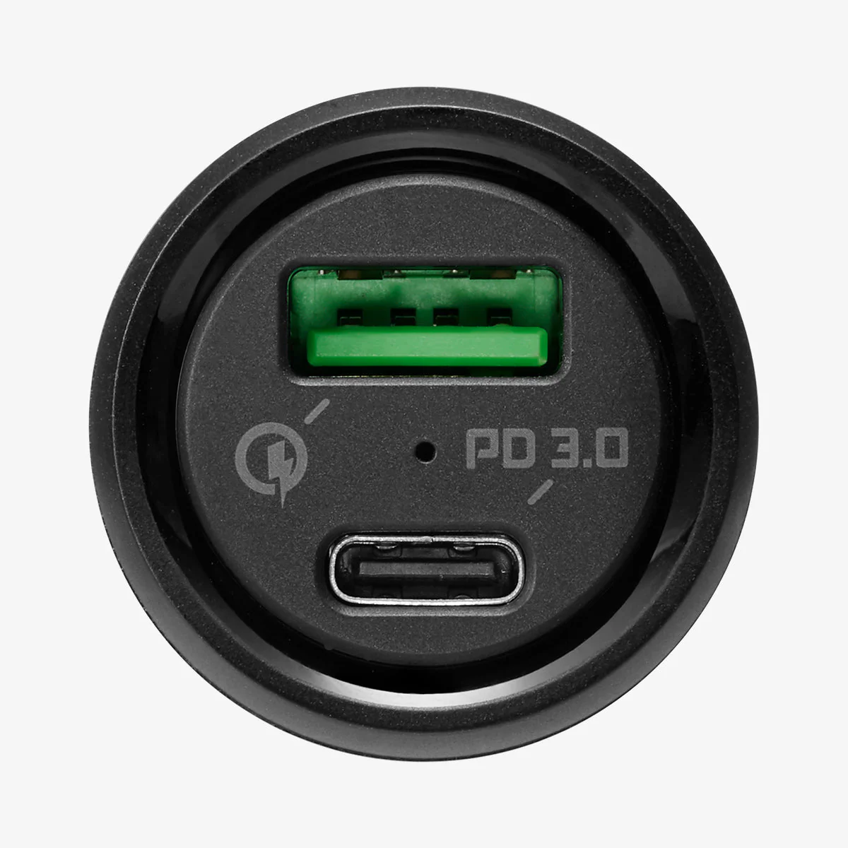 Dual Port USB-C & USB-A Car Charger | 27W | F31QC - Image 3