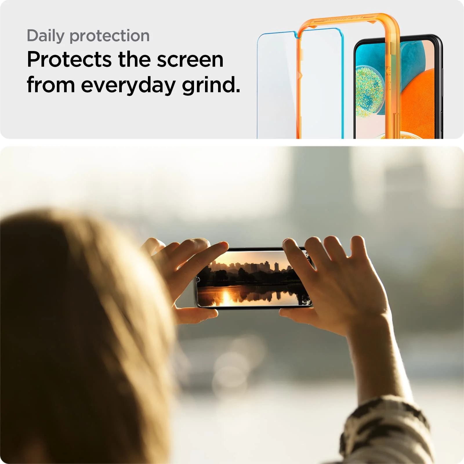 Tempered Glass With AlignMaster for Galaxy A23 / A23 5G - 2 Pack - Image 6
