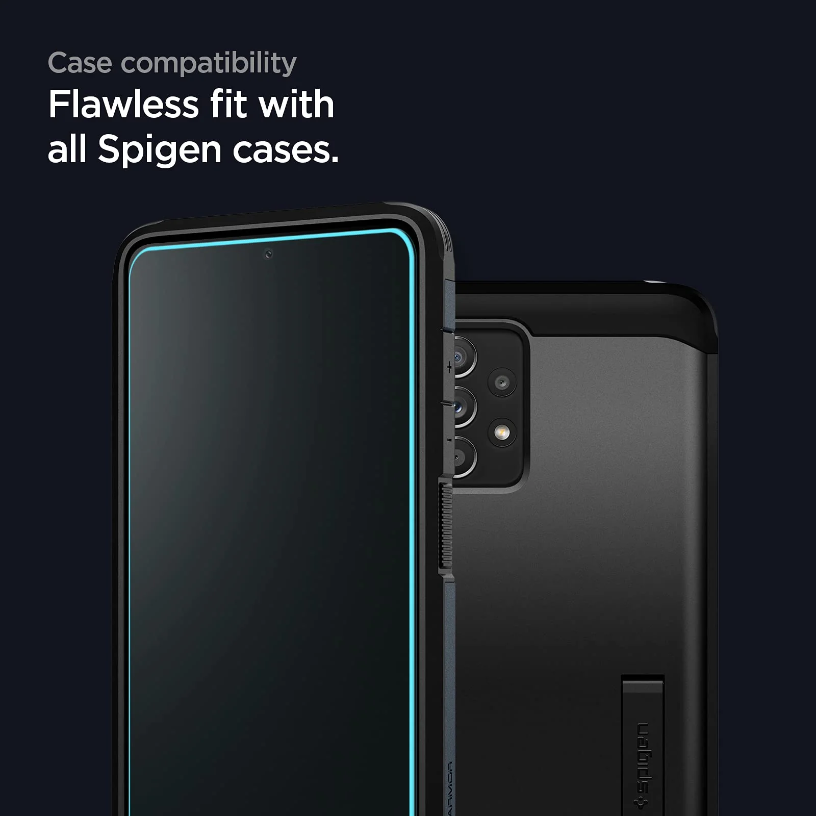 Tempered Glass With AlignMaster Screen Guard Protector For Galaxy A52 / Galaxy A52S - 2 Pack - Image 5